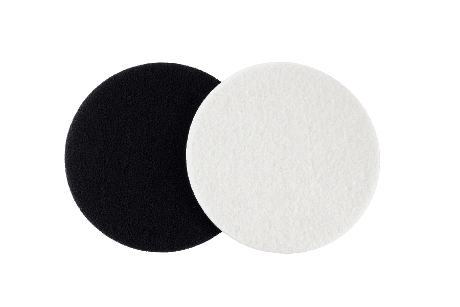 Safe-Shield Glass Pad aus verdichtetem Filz zum maschinellen Polieren von Fahrzeugglas