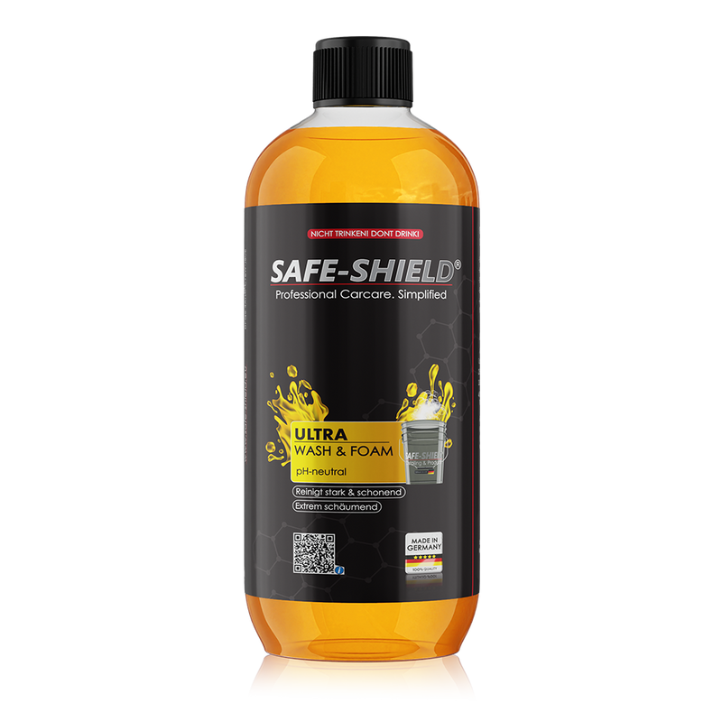 Safe-Shield pH-neutrales Autoshampoo für die regelmäßige Fahrzeugwäsche