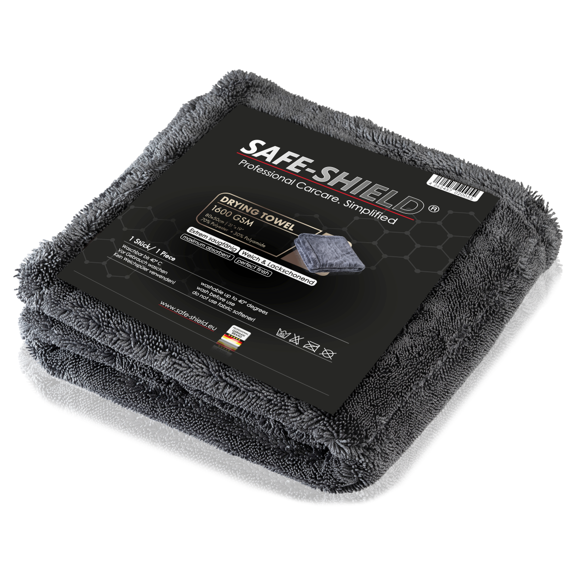 Safe-Shield 1600 GSM car drying towel