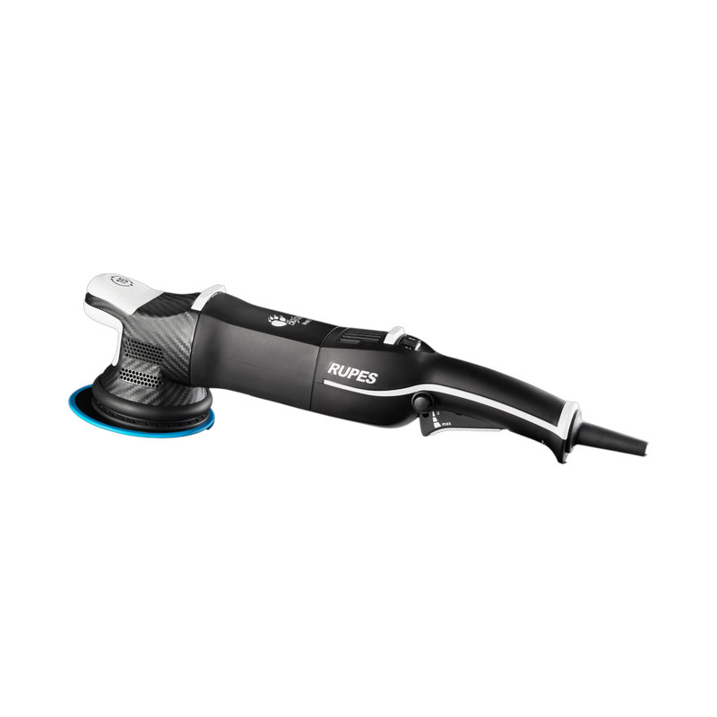 RUPES LHR15 Mark V as an example of a free-spinning dual-action polisher