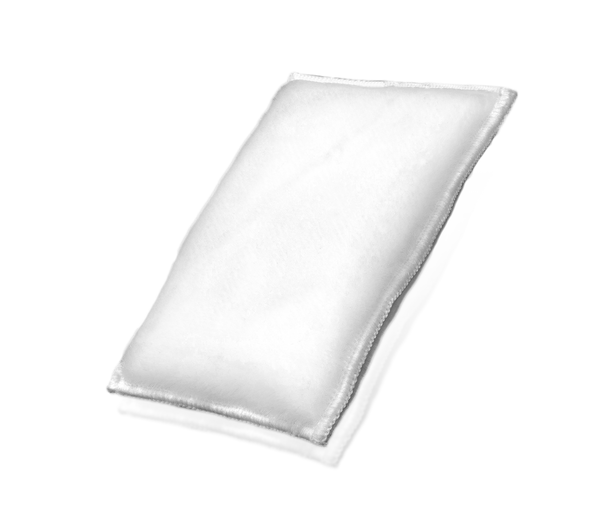 Double Scrub Pad mit zwei weißen Scrub-Seiten aus speziellen Nylonfasern