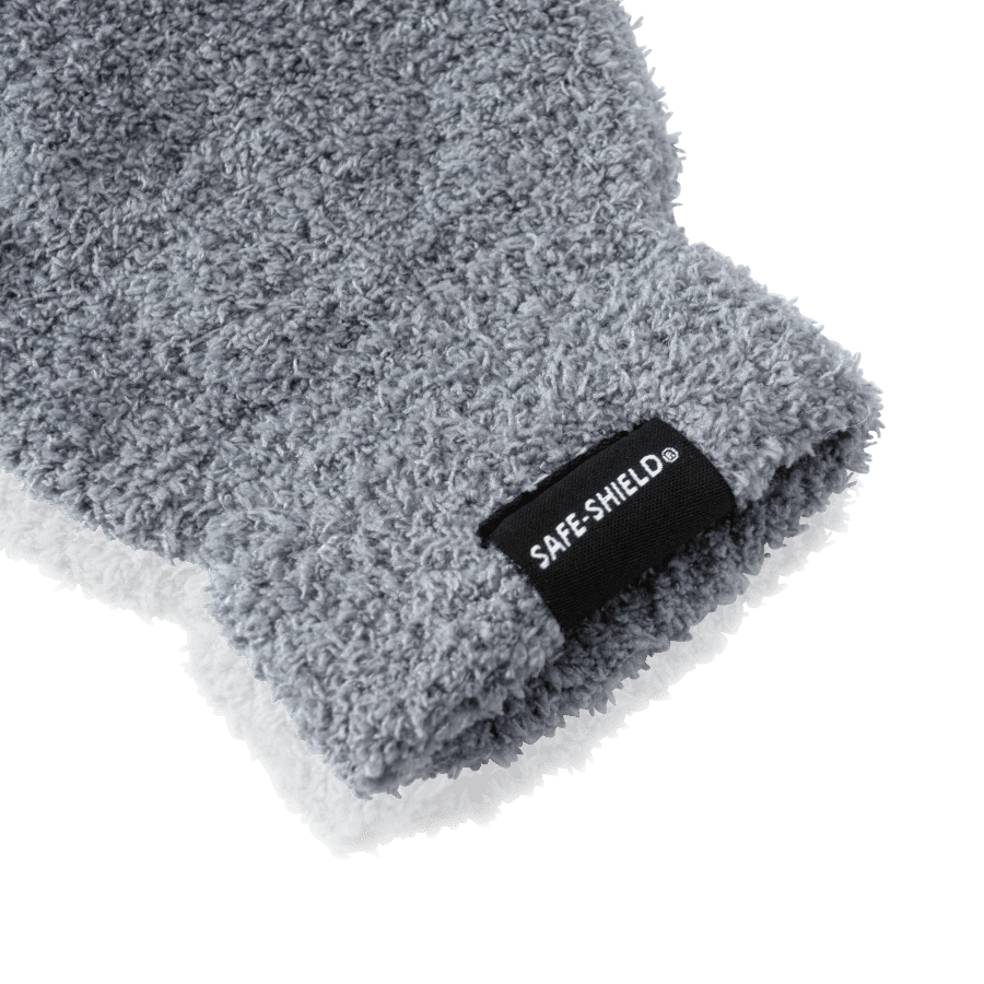 Close-up of a wash glove