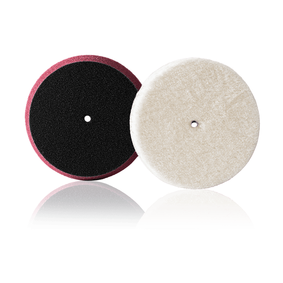 Wool Cutting polijstpads van 80 mm